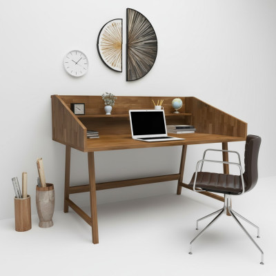 Hochwertiger Holz Tish Designer Bürotisch Moderne Holzmöbel Schreibtisch