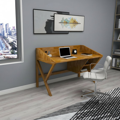 Moderner Schreibtisch Designer Büromöbel Luxuriöse Holztische Edle Möbel