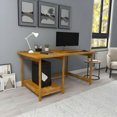 Schicker Arbeitstisch Designer Wohnzimmertische Ablagentisch Holz Möbel