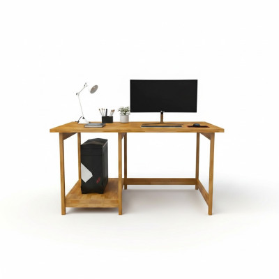 Schicker Arbeitstisch Designer Wohnzimmertische Ablagentisch Holz Möbel