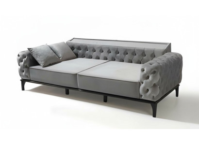 Luxuriöser Brauner Konferenztisch Designer Arbeitszimmer Holz Möbel