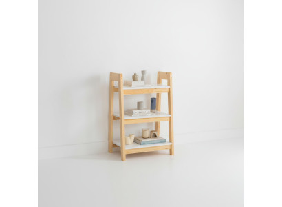 Hellbeiges Bücherregal Standregal Kinder Bücherschrank Edle Holz Möbel