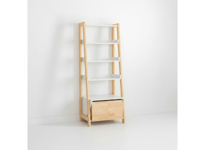 Eleganter Bücherregal Moderne Arbeitszimmer Möbel Holzgestell Regale
