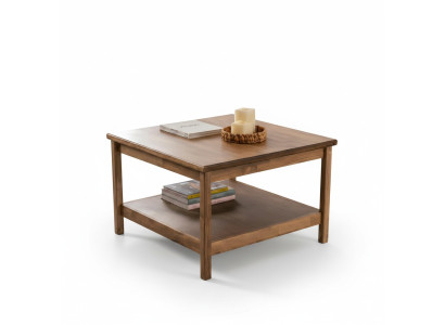 Moderner Dunkelbrauner Couchtisch Luxuriöser Sofatisch Edler Lounge-Tisch