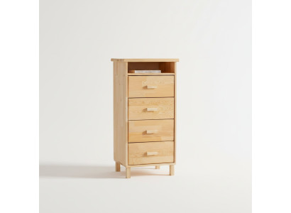 Moderne Beige Wohnzimmer Kommode Luxuriöses Sideboard Holz Anrichte