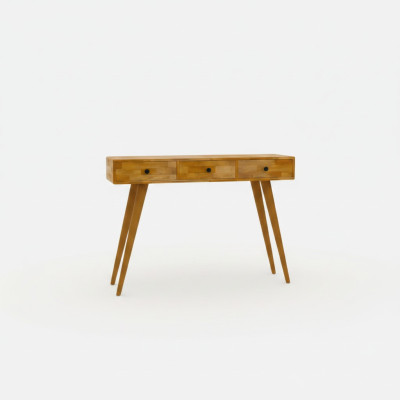 Modern Hochwertig Konsolentisch Braun Holztisch Wohnzimmer Designer Möbel