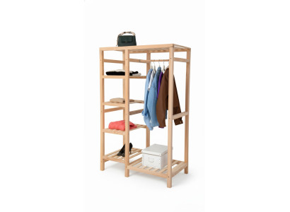 Garderoben Kleiderständer Ständer Hänge Luxus Modern Holz Diele Garderobe