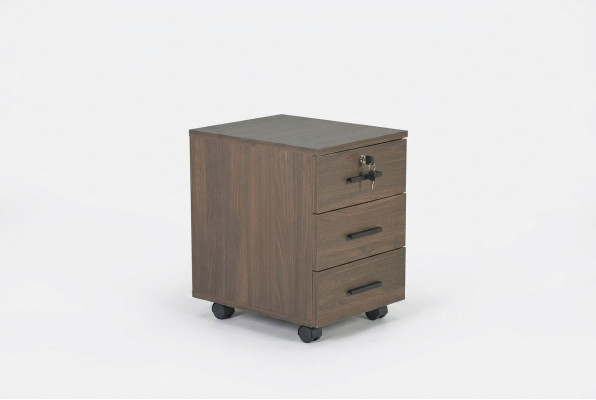 Kommode Arbeitszimmer Braun Einfarbig Modern Rechteckig Form Schubladen
