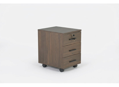 Kommode Arbeitszimmer Braun Einfarbig Modern Rechteckig Form Schubladen
