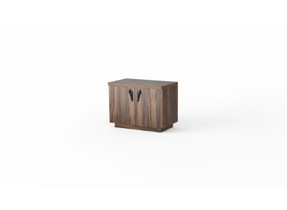 Kommode Braun Zweitürig Büro Arbeitszimmer Modern Rechteckig Sideboard