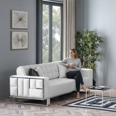 3-sedačková pohovka dizajnový mäkký sedák moderný materiál nový nábytok
