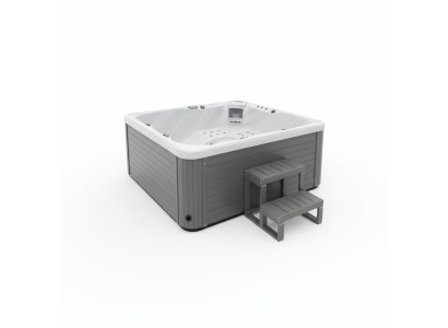 Whirlpool Outdoor Spa Hot Tub Warmwasserbad Whirlwanne Außenwhirlpool 200x200 cm