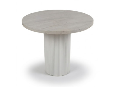 Esstisch Weiß Modern Luxus Design Tisch für Wohnzimmer & Küche