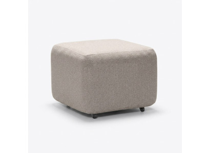 Elegantný puf béžový