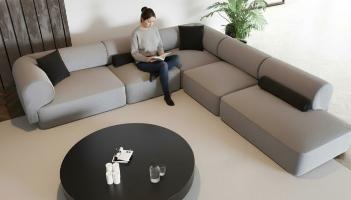Moderný a elegantný gauč do obývacej izby