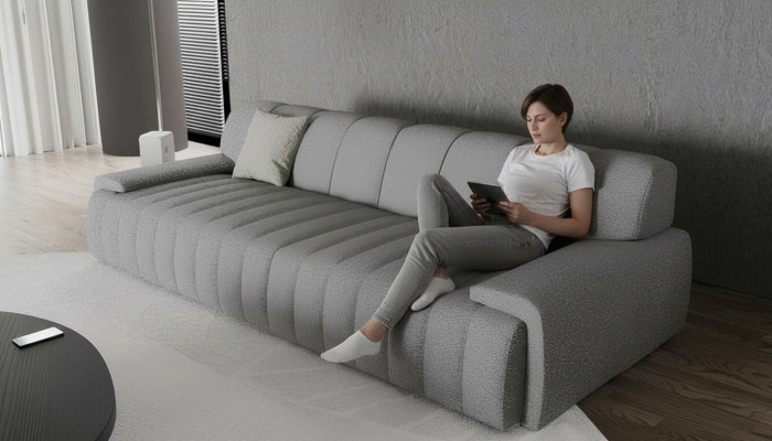 Moderná a elegantná lavica, pohodlie v každom detaile