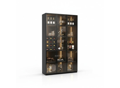 Weinvitrine Weinablage Weinschrank Flaschenregal Flaschenständer Weinmöbel