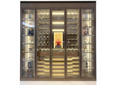 Weinschrank Weinkühlschrank Weinablage Weinmöbel Flaschenregal Weinlagergerät