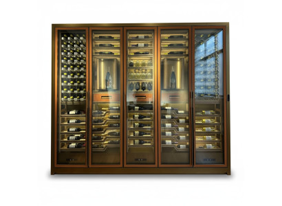 Weinschrank Weinkühlschrank Weinkühlvitrine Weinkühlgerät Wein-Display