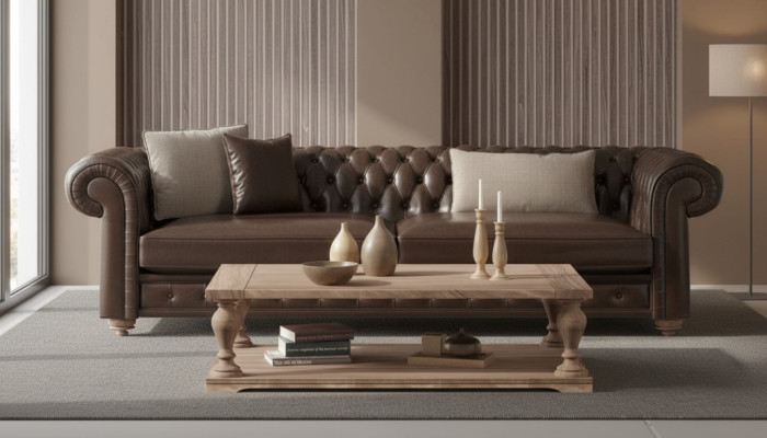 Praktická lavica do vášho obývacieho priestoru v dekoratívnom štýle
