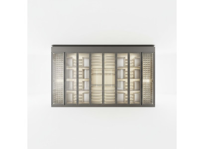 Weinkühlschrank Weinkühlgerät Design-Weinschrank Weinhalter Flaschenregal