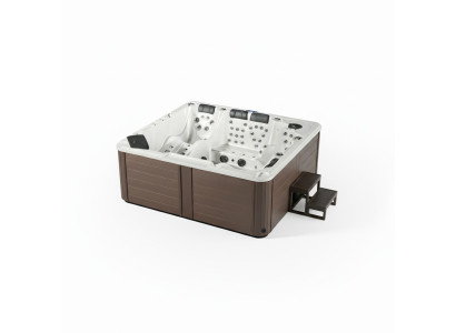 Whirlpool Blubberbad Hydromassagewanne Spa-Bad Whirlwanne 200x200cm