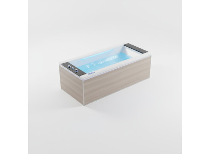 Whirlpool Blubberbad Hydromassagewanne Badewanne Whirlwanne 186x122 cm