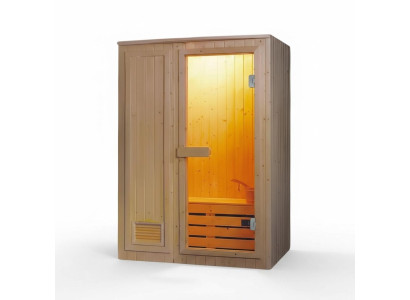 Wellnesssauna Massivholzsauna Saunaraum Sauna Heimsauna Saunakabine 120x100 cm