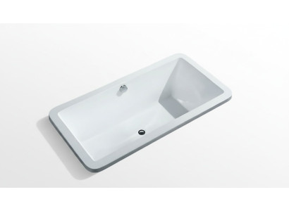 Wanne Badewanne Designwanne Acrylwanne Raumsparwanne Komfortwanne 160x80 cm