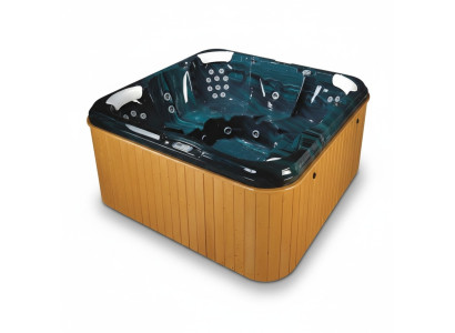 Whirlpool Blubberbad Hydromassagewanne Spa-Bad Whirlwanne 215x215 cm