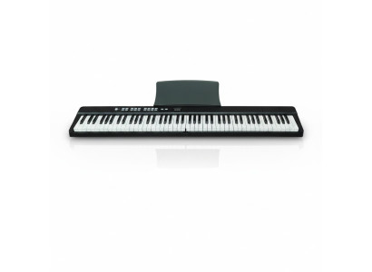 Prenosni digitalni piano z 88 tipkami: Bluetooth, povezava z aplikacijo in povezava za mikrofon