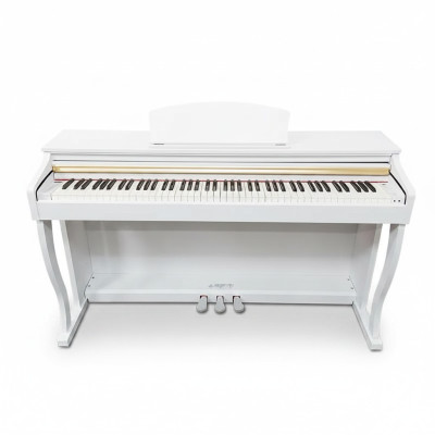 Biele digitálne piano do domácnosti