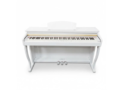 Biele digitálne piano do domácnosti