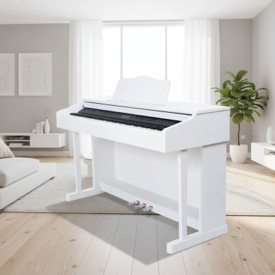 Digitálny klavír Stage Piano v bielej farbe