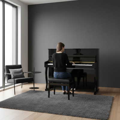 Digitálne piano na domáce použitie 137 cm Čierne
