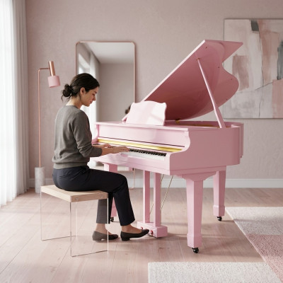 Digitálne ružové piano