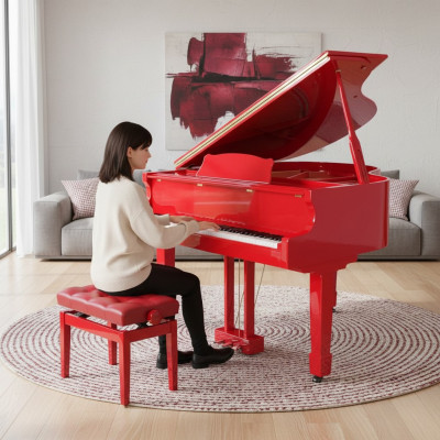 Digitálne piano s lesklým povrchom
