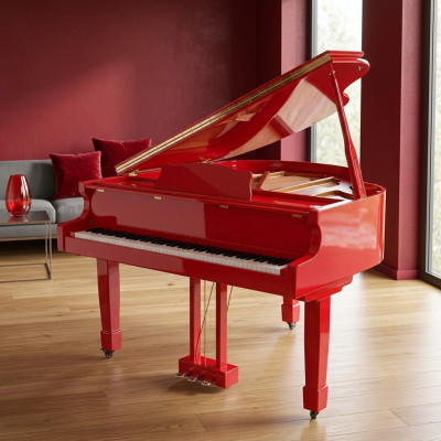 Digitálne piano s lesklým povrchom