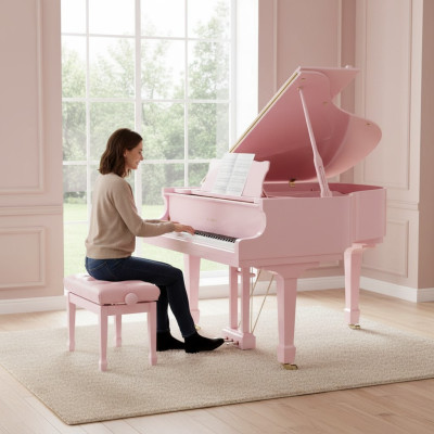 Digitálne ružové piano