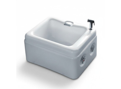 Wellness-Fußbad Fußbadewanne Fußpflegewanne Pedikürebecken Fußwanne 61x48 cm