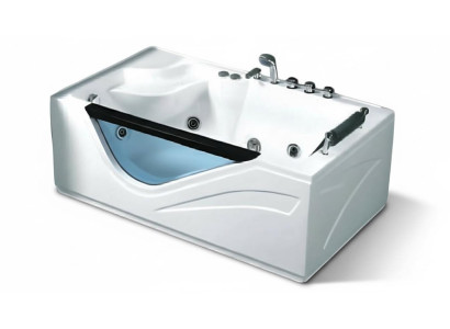 Whirlpool Blubberbad Hydromassagewanne Spa-Bad Whirlwanne 160x90 cm