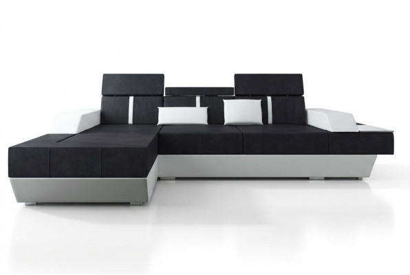 Stoffsofa Ecksofa Textil Stoff Wohnlandschaft Polster Neu Textilsofa Sofa Couch