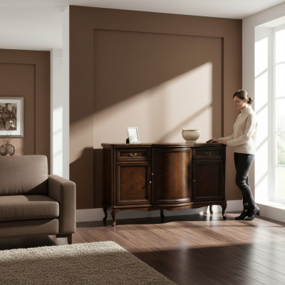 Klassische Kommode Kommoden Kommodenschrank Antik Style Büro Sideboard Schrank