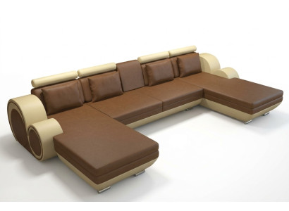 Wohnlandschaft Couch Polster Sofa Sitz Ecke Eck Wohnlandschaft Garnitur BERLIN