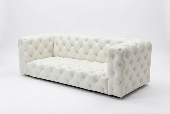 Chesterfield Sofa Polster Couch Ledersofa Designer Lounge Sofas Neu