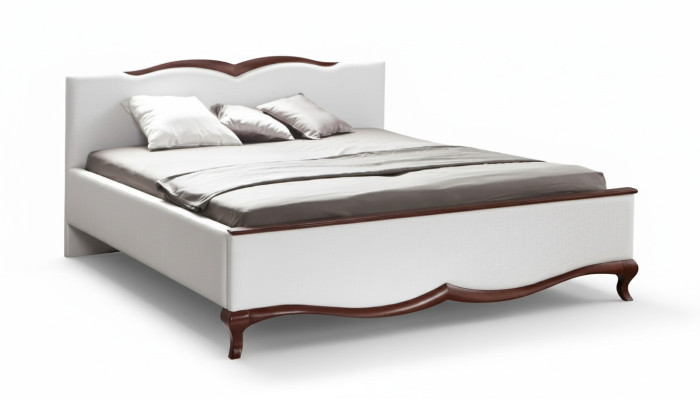 Chesterfield Bett Textil Stoff Betten Ehe Ehe Doppelbett Polster Schlafzimmer
