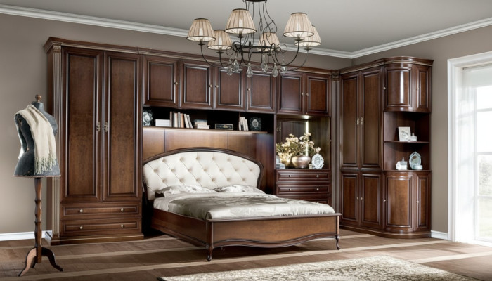 Bett Schlafzimmer Königliches Schlafzimmer + Oberschrank Schrank Neu Verona IV