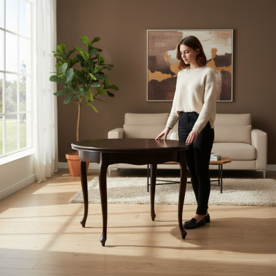 Esstisch Tisch Tische Echtholz Holztisch Klassischer Barock Style Esszimmer Neu