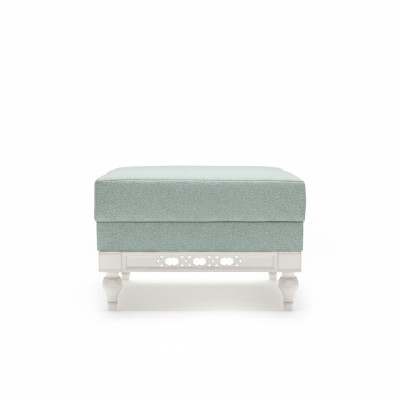 Klassischer Hocker Retro Rustikal Fußhocker Ottomane Sitzbank Bank Neu Flp3a