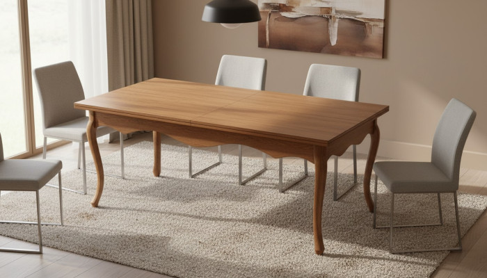 Holztisch Holz Handarbeit Klassische Tische Tisch Esstisch - Model PR-2